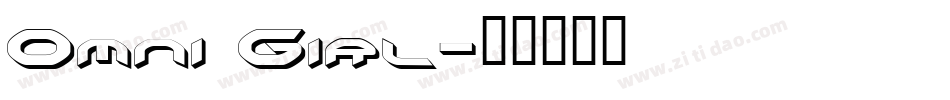 Omni Girl字体转换